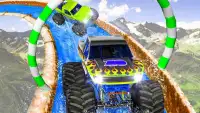 Water Slide: Monsture Truck 4*4 Mega Game Screen Shot 1