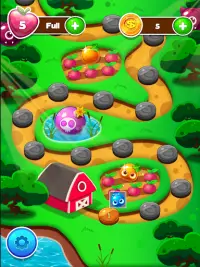 Fruits MashUp. Match 3 Puzzle Game Saga! Addictive Screen Shot 9