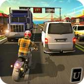 Traffic X Rider:Highway Real Racer Moto 3D