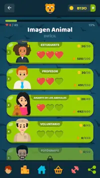 Animales Quiz Multijugador: Aprende en 29 idiomas Screen Shot 4