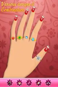 Salon makijażu paznokci - gry mody dla dziewczyn Screen Shot 4