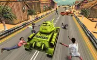 Tank Highway Zombies Roadkill Survival Shelter Screen Shot 0