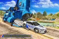 Transport Truck Police Cars: Transport Games Screen Shot 0