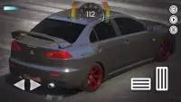 Drive Sim Mitsubishi Evo Race Screen Shot 3