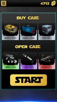 Open Case Star Lightsaber and Weapon Simulator Screen Shot 4