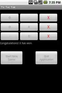 Tic-Tac-Toe Screen Shot 0