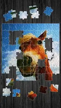 Horses Jigsaw Puzzle Game Screen Shot 3