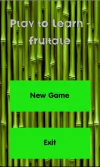 Play to Learn - Fruitale Screen Shot 0