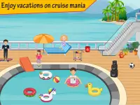 Pretend Play Cruise Trip: Town Fun Vacation Life Screen Shot 0