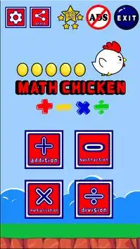Math Chicken Screen Shot 0