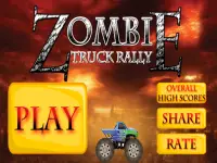 Zombie Truck Rally Screen Shot 2