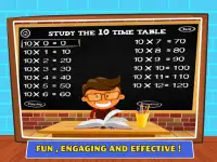 Einmaleins Mathe Lernen - Times Tables Kids Spiele Screen Shot 2