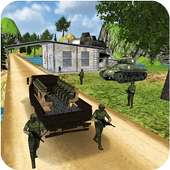 Extreme Army Cargo Driver: Troops Truck Transport