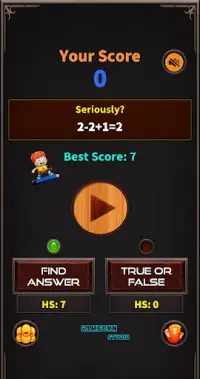 Crazy Math: Brain Training Screen Shot 2