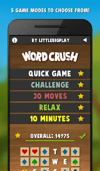 Word Crush PRO Screen Shot 2