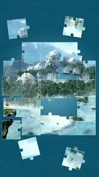 Waterfall Jigsaw Puzzle Screen Shot 13