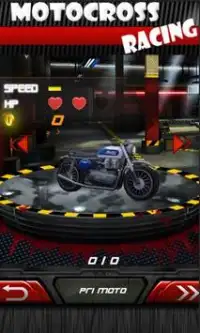 Motocross racing game Screen Shot 0