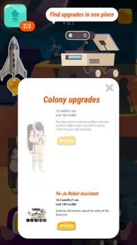 Mars colony idle clicker game Screen Shot 5