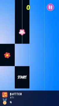 BTS Piano Tiles Game KPOP 2021 Screen Shot 1