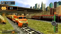 Orange Train Sims Screen Shot 1