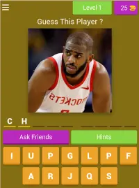 Guess The Basketball Player - Basketball Quiz Game Screen Shot 7