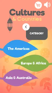 Cultures & Countries: Quiz Game & Trivia Screen Shot 1