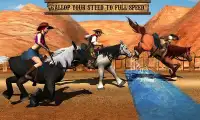 Texas Wild Horse Race 3D Screen Shot 1