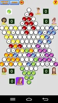 Chinese Checkers Screen Shot 1