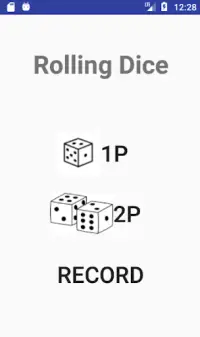 주사위굴리기(DiceGame) Screen Shot 0