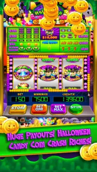Halloween Candy Vegas Slots Mega Slot Machine FREE Screen Shot 4