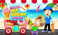 Beach Ice Cream Maker Mania Screen Shot 3
