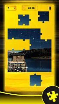 Nyata Jigsaw Puzzle Permainan Screen Shot 1