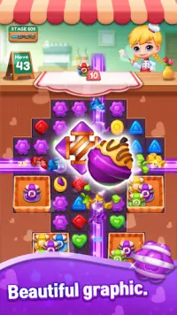 Sweet Candy Cookie Crush Screen Shot 3