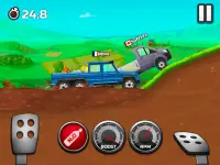 Truck Racing - LKW-Hügelrennen Screen Shot 7