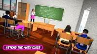 Sanal Lise 3D - Kız Oyunları 2020 Screen Shot 4