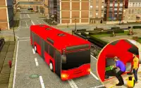 modern bus simulator 3d: bus het rijden spelletjes Screen Shot 1