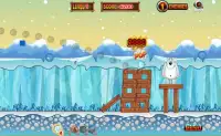 Angry Penguins Adventure - War Attack Games Screen Shot 2