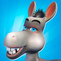 Donkey Life Simulator Permainan: Town Fun