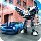 Mech Robot Car War: transform Robot shooting games