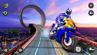 Crazy Bike Stunts – Impossible Tracks Screen Shot 11