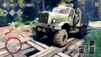 ruso camión conductor Ejército Fuera de carretera Screen Shot 1