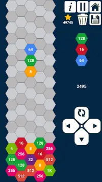 Hexa Columns Puzzles: Match 3 Number Puzzles Screen Shot 6