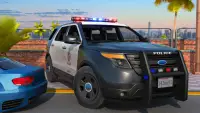 Police Spooky Jeep Parking Sim Screen Shot 0