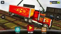 Impossible 18 wheeler Truck Driving Tracks Screen Shot 6