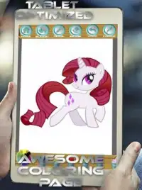 Pony Coloring Book Pages Screen Shot 8