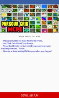 Parkour Grid Maps for Minecraft PE Screen Shot 1