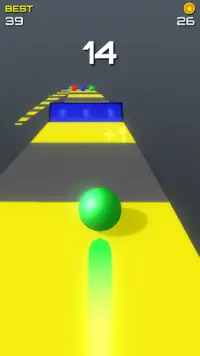 Rolly Road - Speedy Color Ball Run! Screen Shot 2
