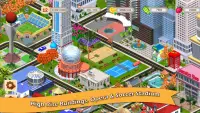Dream Town - City Building Sim - Major Builder Screen Shot 1