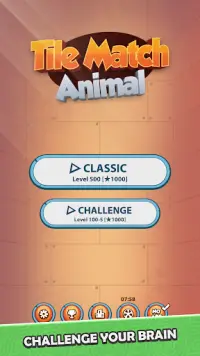 Tile Match: Animal Link Puzzle Screen Shot 0