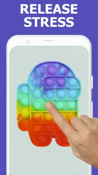 Pop It: Simple dimple fidget toy game simulator Screen Shot 0